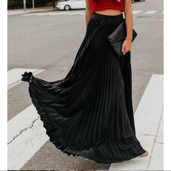 Dresses & Skirts - Boho Chiffon Skirt Long Maxi Skirts Beach NWT